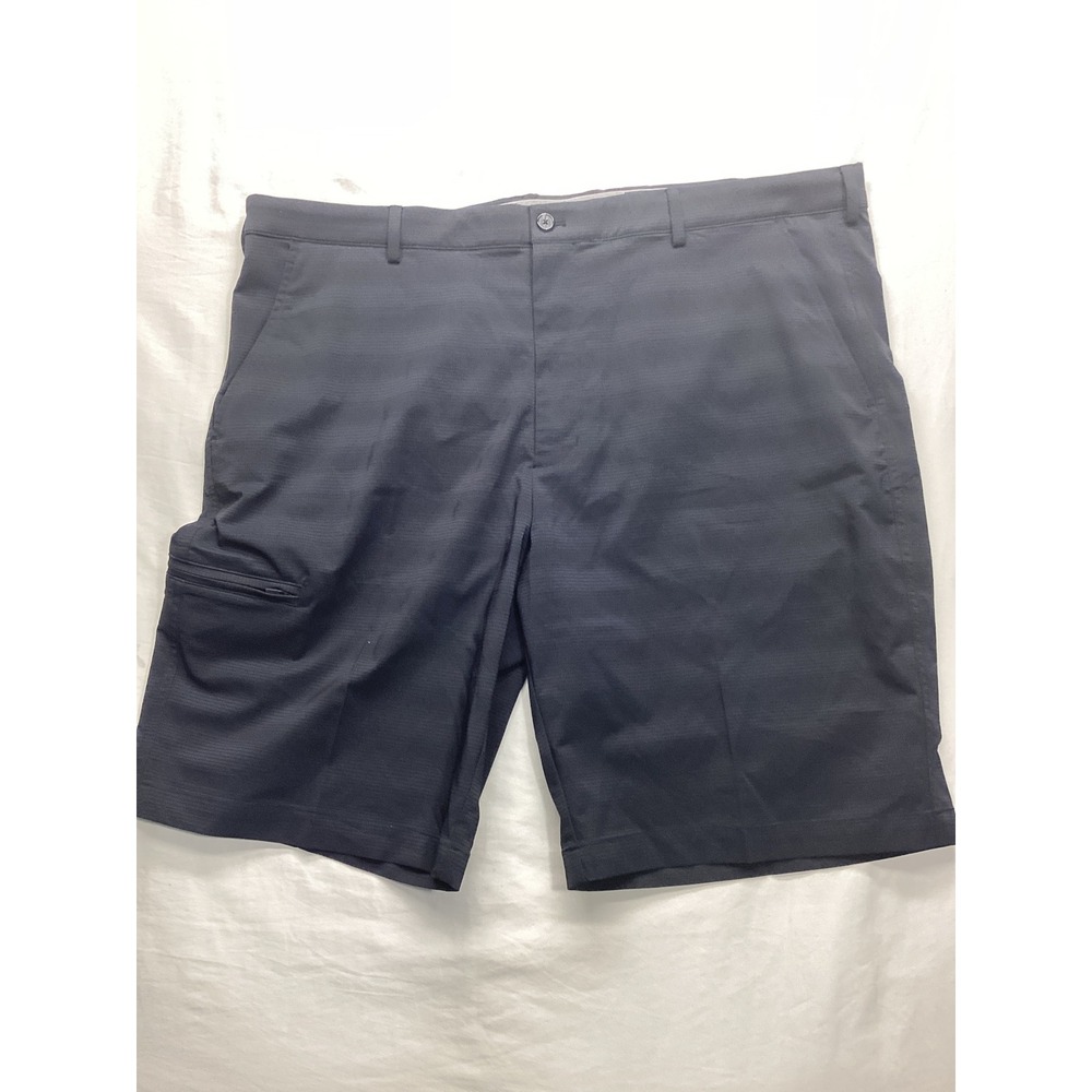 Greg Norman Mens Navy Blue Performance Golf Shorts Size 40 NWT Stretch Moisture - Picture 2 of 6